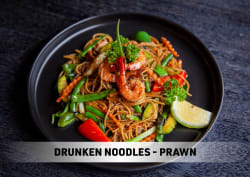Drunken Noodles  Prawns (NEW)