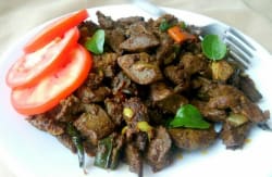Goat Liver Fry