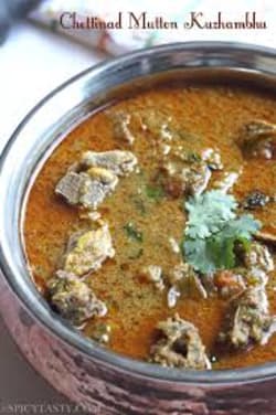 Chittandu Mutton Curry