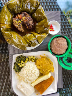 Goat Luwombo (Goat Dishes)