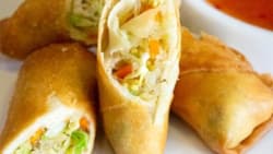 Veg Spring Roll (v)