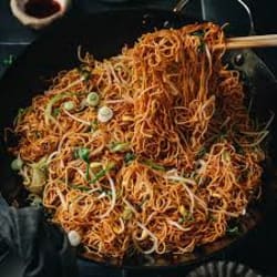 Chinese (Noodles) (Wok Fried Noodles) (v)