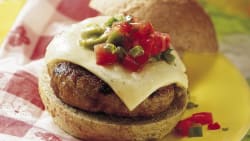 Mexican Cheese Chicken Burger