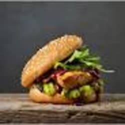 Veg Mexican Cheese Burger (v)