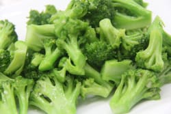 Broccoli with Garlic Sauce.