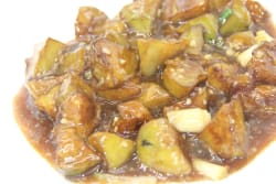 Golden Fried Eggplant