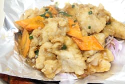 Sizzling Fish Fillet.