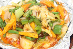 Sizzling Mixed Vegetable.