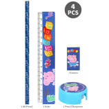 4pcs stationery set Peppa Pig