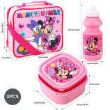 3pcs Lunch Set Minnie