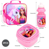 3pcs Lunch Set Barbie