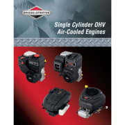 Briggs and Stratton Rep Man- Single Cyl Ohv