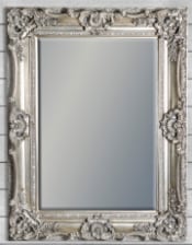 Antique Silver Small Regal Mirror