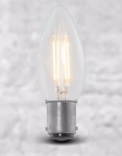 LED 4w Candle Retro Filament Bulb (B15 small bayonet cap)