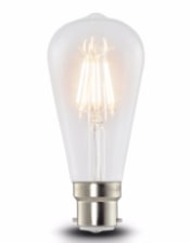 LED 6w Squirrel Cage Retro Filament Bulb (B22 large bayonet)