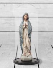 Antiqued Praying Maria Figure