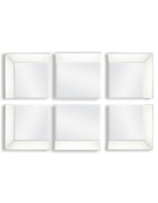 Venetian 4 Corner Piece Mirror Set