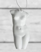 White Female Torso Hanging Decoration (PROMO)