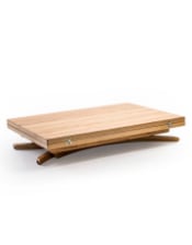 Oak Finish Extendable Transformer Table (Dining/Coffee Table)