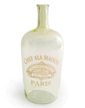 Extra Large Green Glass Bottle / Vase