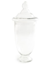 Extra Large Glass Apothecary Jar with Lid