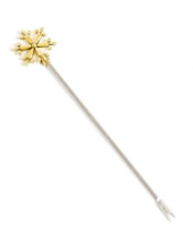 Set of 4 Snowflake Cocktail Sticks