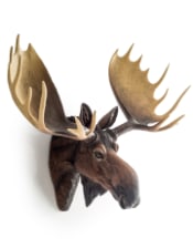 Large Moose Wall Head