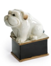 Pair of Ceramic English Bulldog Figures