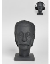 Albert Einstein Head Ornament / Headset Holder (to be bought in qtys of 2)