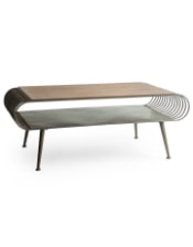 Arndale Metal & Wood Coffee Table