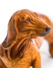 Ornamental Sausage Dog / Dachshund Figure