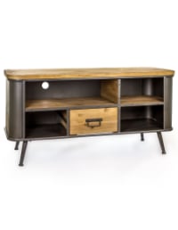 Shoreditch Metal and Wood Media Unit