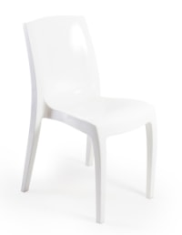 White Gloss Dining Chair
