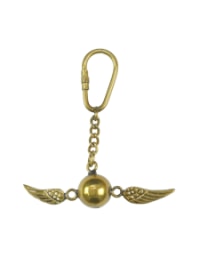 Brass Wizarding Sports Keyring