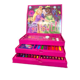Princess 52pcs Colouring Case "Tool Box"