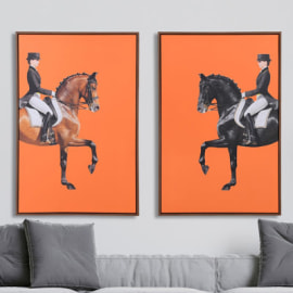 Set of 2 Equestrian Pictures