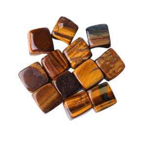 Tiger Eye Cube