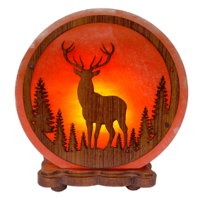 Stag Salt Lamp