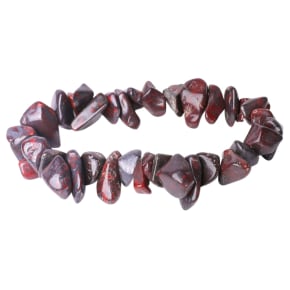 Bracelet Chunky - Blood Stone