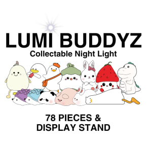 Lumi Buddyz Set With Display - 78pcs