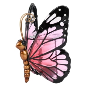 Cerise Tealight Butterfly