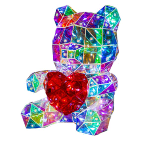 Mini Galaxy Heart Bear- Interactive LED WH Light