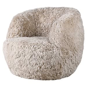 Honey Sheepskin Chair