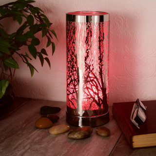 Colour Changing Wax Burner - Silver Tree