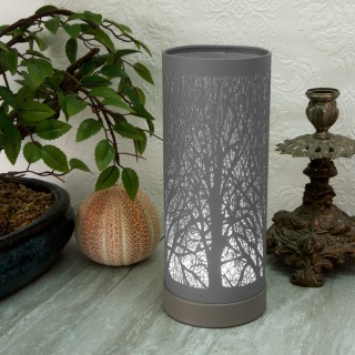 White - Grey Tree Aroma Lamp