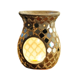 Silver Moroccan Tealight Burner