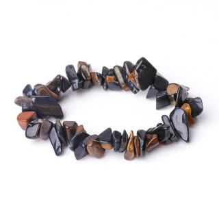 Bracelet Chunky - Blue Tiger Eye