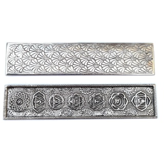 Chakra Aluminium Plate Incense holder