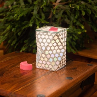 Pearl Moroccan Geometric Wax Warmer