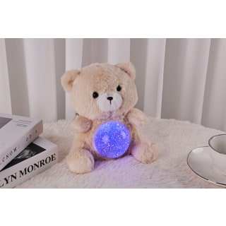 Biscuit The Teddy - Magic Belly wt Glitter Ball